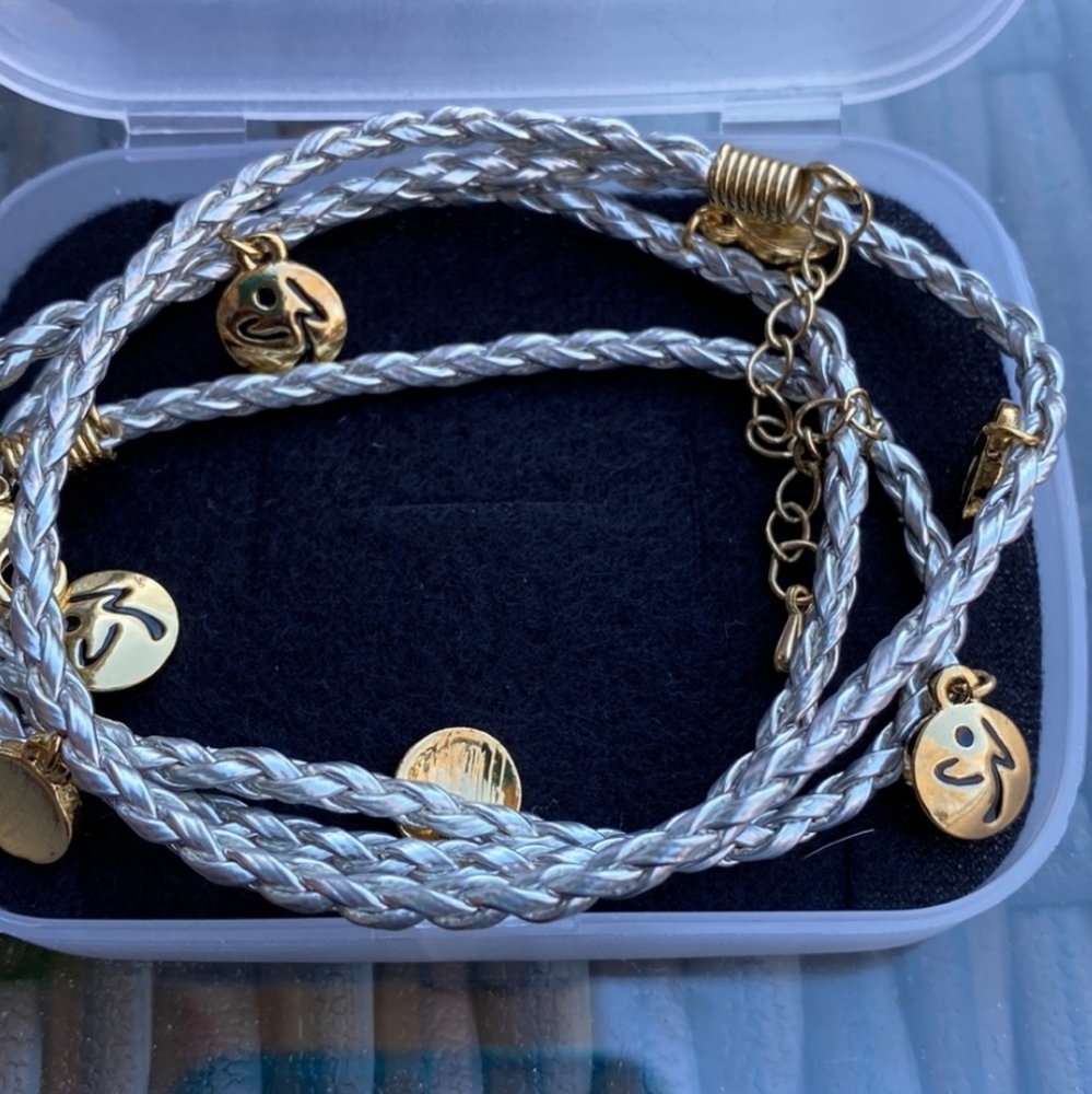 Zumba Fitness Zumbito Silver wrap bracelet